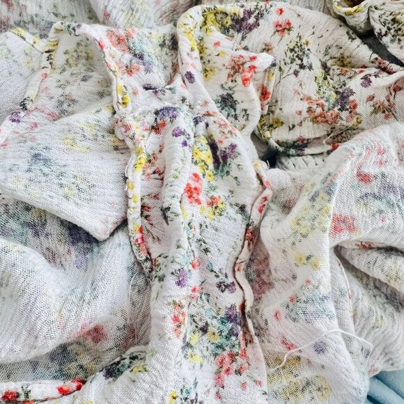 Alice + Olive Mariska Floral Skort Romper Ruffled Full Zip Mini Short Jumpsuit - Picture 12 of 12